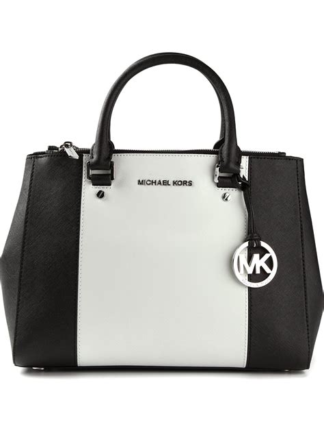 michael kors turquoise and white bag|Michael Kors purses black.